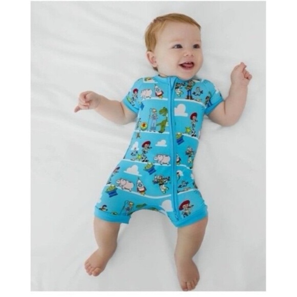 Little Sleepies Disney Shortie Bundle 0-3M - Picture 10 of 11